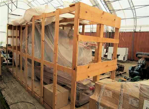Unused Feeco 9' Dia. X 60' L Rotary Drum Dryer)